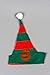 Shatchi 3455-ELF-HAT-3PCS 3pcs Christmas elf Ears Xmas Santa Hat Fancy Dress Party Costume Accessories Supplies Decorations, Red/Green