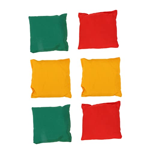 Toddmomy 6pcs Sandbag for Fun Outdoor Game for School and Activities Random Color Juggling Balls for Interactive Play Random Color