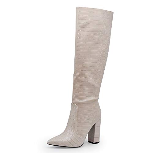 Stivali Donna a Punta Camperos Texani Alti Tacco