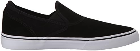 Emerica Men's Wino G6 Slip-ON Skate Shoe, Black/White/Gold, 10.5 Medium US | Image 5