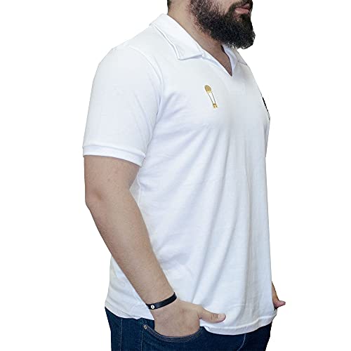 Camisa Santos Bimundial 1962-63 Retrômania Branco