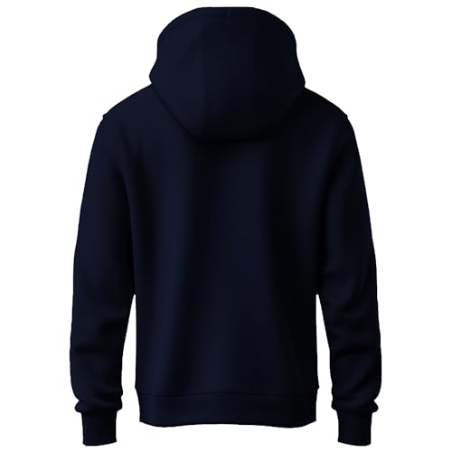 Image of Khakey Hoodie for Boys | Never Give Up Printed Typography Hoodies Stylish and Solid Hooded Sweatshirt for Winter with Kangaroo Pocket