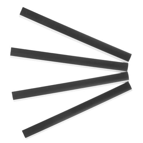 BIUDECO 4 Piezas Tiras de Goma para Recogedor de Basura de Repuesto Flexible y Duradero para de Pala y Accesorios de Limpieza