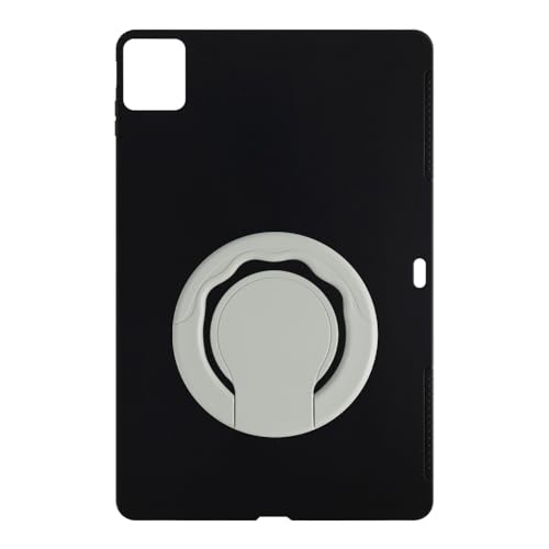 Support Vivo Pad PA2170 rotatif 360° avec coque antichoc noire en TPU souple