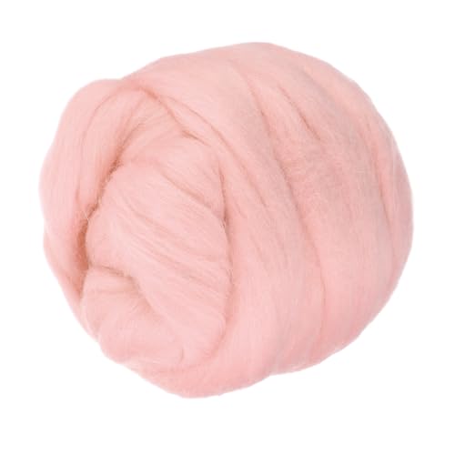 Laine de feutrage douce rose clair pour créer une couverture cocooning - 2