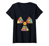 Photo Gallery donna segno radioattivo di groovy flower cute rad tech radiology maglietta con collo a v Photo Gallery donna segno radioattivo di groovy flower cute rad tech radiology maglietta con collo a v