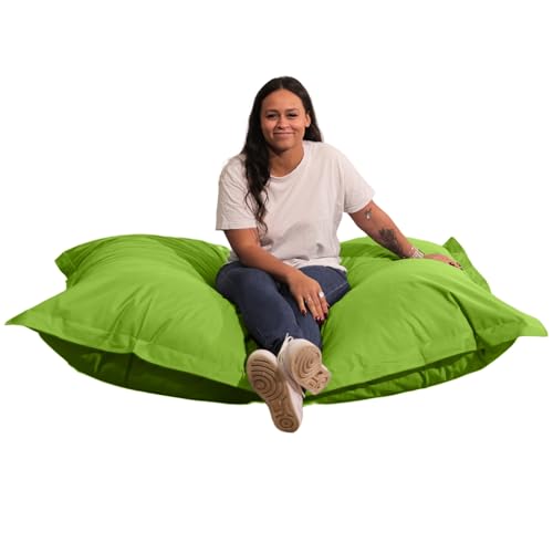 Bananair Pouf Extérieur Imperméable Géant - Confortable, Polyvalent, Anti-UV, Déhoussable -...