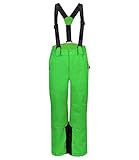  Trollkids Norefjell Kinder wasserdichte Skihose Schneehose, Hellgrün, Größe 176