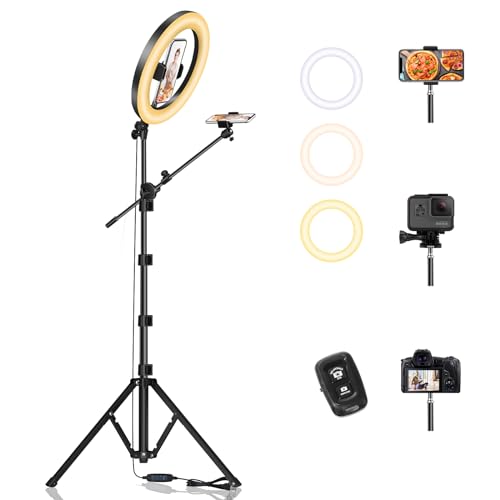 3色調整 リングライト付き スマホ 撮影用 三脚スタンド YouTube 楽天市場】【クーポンで45％OFF】自撮りライト リングライト