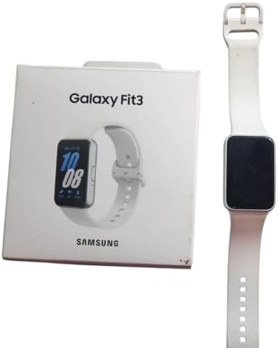 Smartwatch Samsung Galaxy Fit 3 pour femmes Fitness et sport Mode Grey 40mm Écran tactile AMOLED