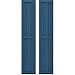 Ekena Millwork ARW101BF311X57HBH Americraft Three Exterior Real Wood Two Equal Panel Framed Board-n-Batten Shutters (Per Pair), 10 1/2"W x 57"H, Sojourn Blue