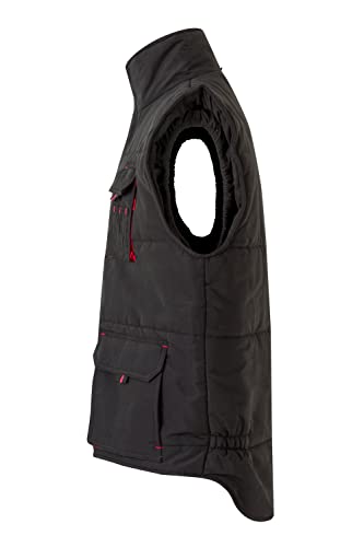 Velilla 201504 Giacca in Pile Bicolore Nero