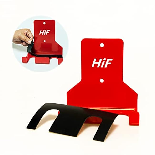 Olympic Barbell Hanger,Garage Gym Bar Wall Rack,Vertical Barbell Mount Rack,Space Saving Commercial or Home Gym Accessory,Holds Under 33mm Bar Size