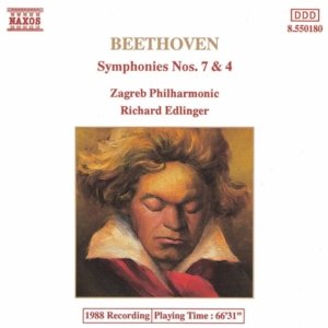 Ludwig van Beethoven BEETHOVEN : Symphonies Nos. 7 and 4 [Audio CD]