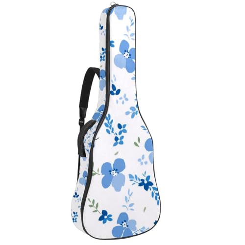 Housse de guitare acoustique imperméable 106.7 cm avec poches