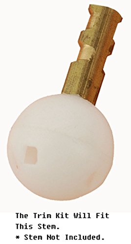 Trim Kit Fit Delta, Peerless Shower Faucet, Satin Nickel Finish - By Plumb Usa #TOP2