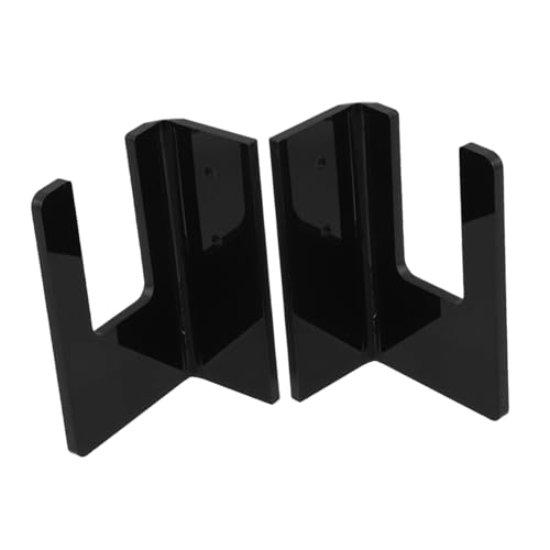 Happyyami Wall Mounted Acrylic Skateboard and Snowboard Display Rack Indoor Hanger for Skateboards and Snowboards Sleek Storage for Home Garage