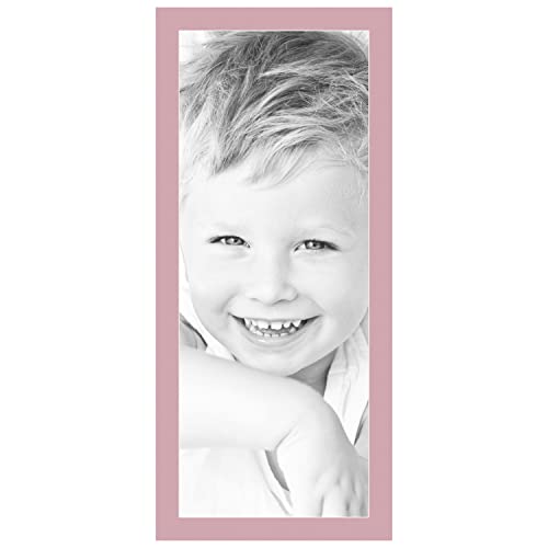 14x36 Soft Pink / Seashell Custom Mat for Picture Frame with 10x32 opening size (Mat Only, Frame NOT Included)