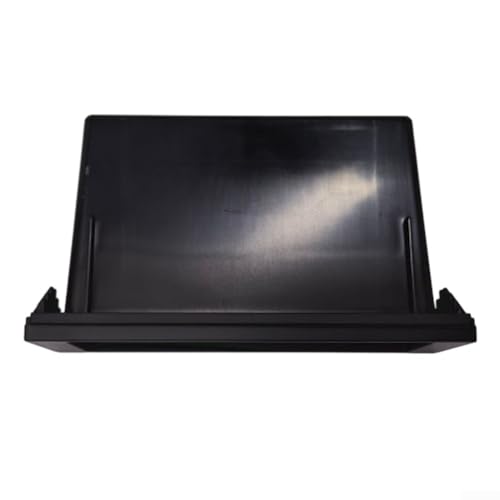 Gdfnmogo 1 caja de almacenamiento de radio estéreo de coche DIN, hecha de materiales para mayor durabilidad