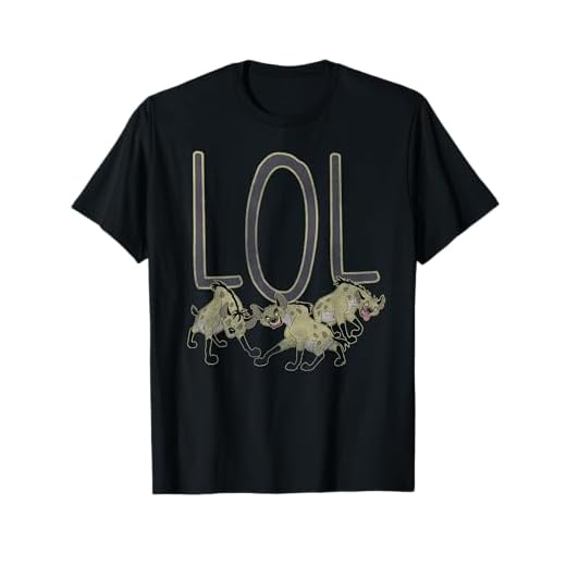 Disney The Lion King LOL Laughing Hyenas T-Shirt