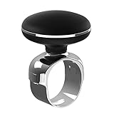 Baceyong Auto-Lenkrad-Booster aus rutschfestem Silikagel, Hilfe in Kugelform, 360-Grad-Rotation, 179,00 g/0,39 LB, 182,00 g/0,40 LB, 186,00 g/0,41 lb
