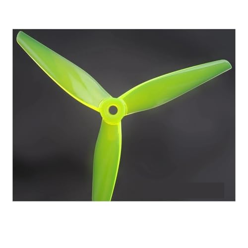 Hélices FPV 5,1 pouces 5136 de rechange pour réparer le drone de course H R36 jaune