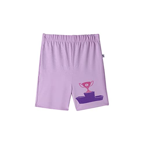 Image of YouGotPlanB Girl's Cycling Shorts (CS-Winner: 6-8 Lavender, Royal Blue 6 Years-8 Years)