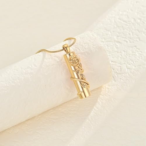 Collier urne funéraire rose : la solution discrète pour surmonter le deuil - 5