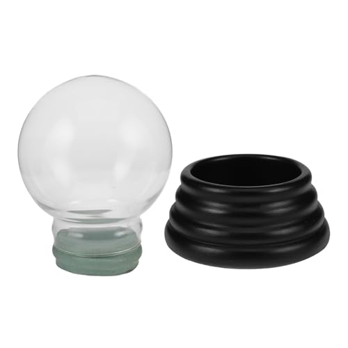 Cubierta para Bola de Nieve Vacía Navideña Esfera Rellenable Manualidades Centro Mesa 2