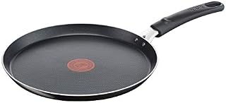 Tefal Easy Cook & Clean B5541102 Non-Stick Crepe Pan 28 cm Suitable for All Heat Sources Except Induction, Aluminium, N/C