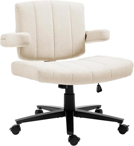 Vigosit Criss Cross Chair mit Rädern, verstellbarebreite Armlehne Criss...