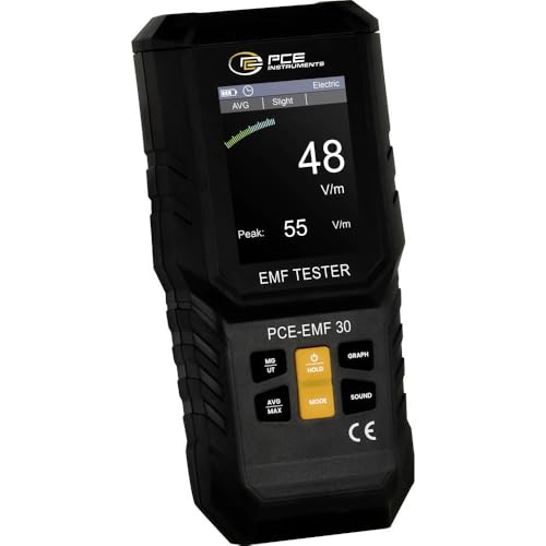 Medidor de Campos EMF PCE-EMF 30 portátil miniatura 1