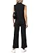 Casly Lamiit Two Piece Travel Outfits for Women Summer Sets Lounge Sets 2025 Fashion 2 Piece Matching Spring Trending Tracksuit Sleeveless Round Neck Top Wide Leg Pants Black L