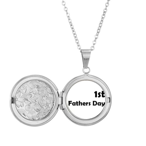Médaillon avec citation pour la fête des pères : exprimez votre amour avec ce cadeau touchant
