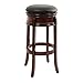 Boraam Magellan Bar Height Swivel Stool, 29-Inch, Brandy