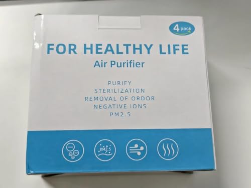 Air Ionizerr para hogar, purificador de aire con generador de iones negativos miniatura 2