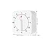HOLIDYOYO 60 Minute Mechanical Kitchen Timer with Loud Alarm Manual Countdown Timer for Cooking Classroom Home and Study Reliable Mechanical Cooking Timer for All Your Timing