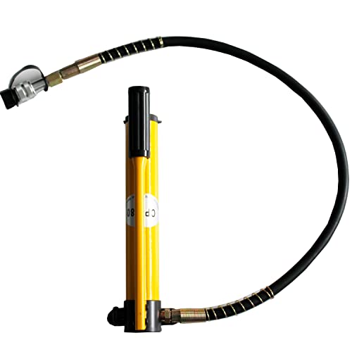 Image of HFS(R) Hydraulic Hand Pump Power Pack Hose Coupler (10000 psi) Hydraulic Oip Pump Hand Operated Pump Hydraulic Hand Pump Manual Pump for Connecting Split Unit