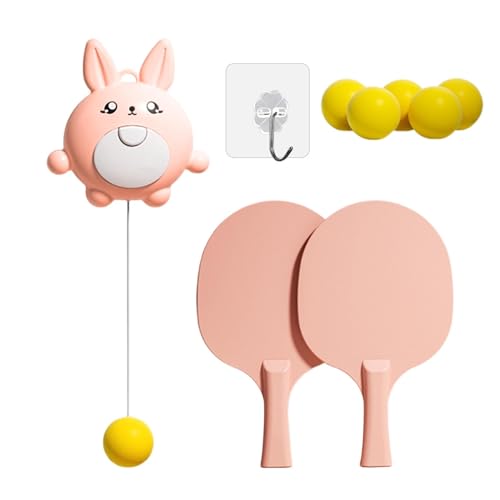 Teksome Door Pong Game - Juego de mesa de tenis portátil para puerta, tenis de mesa, entrenador de tenis de mesa para Año Nuevo chino, Día de San Valentín, reuniones familiares