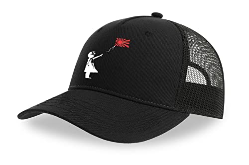 Casquette camionneur Banksy en coton noir de haute qualité