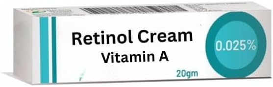 Vitamin A Retinol Cream 0.025 – For Smooth & Glowing Skin 20g