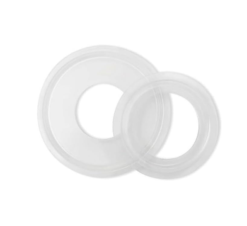 Set di guarnizioni Tri-Clamp in silicone da 3 pezzi - Anello di tenuta flessibile da 1,5" a 4".(219mmx233mm)