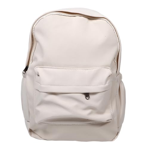 FRCOLOR mochilas para colegialas mochilas para niñas mochila azul para niñas almacenamiento de mochila mochilas para la escuela secundaria mochila blanca mochila de ocio lienzo