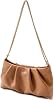 QIRACHIC Damen Clutch Geldbörse Plissee Abendhandtasche Schultertasche mit abnehmbarer Kette und Schultergurt, Khaki #2