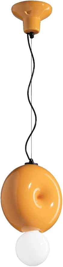 Generico FLR-159 hanglamp van keramiek, kleurrijk, 1 lamp voor woonkamer, slaapkamer, kinderkamer, keuken, entree, woonkamer, eetkamer, hal photo 2