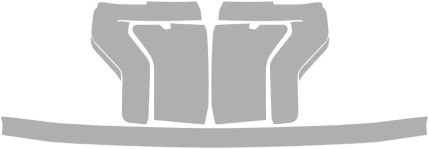 Vicrez Kit de protección de pintura PPF precortado, faros vpp1989 compatibles con Ford F150 Lightning Lariat/Platinum Crew Cab 2022-2023