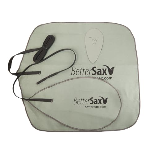 Image of BetterSax Ultimate Alto Saxophone Swab Kit - Premium Microfiber Cleaning Cloths for Alto Saxophones - Quality Maintenance Tool Essential for Saxophonists