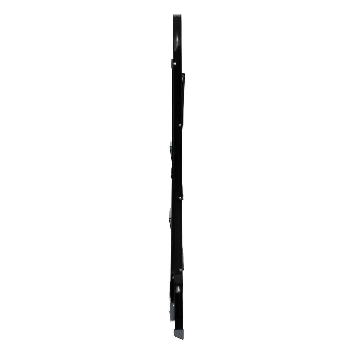5five - Marchepied Pliable Métal 3 Marches Verrouillage de Sécurité Anse Rangement Facile Revêtement Anti-dérapant Charge Max 150kg