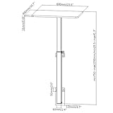 Zoom IMG-2 techly 107098 postazione di lavoro