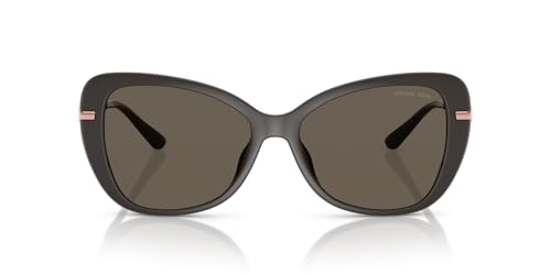 Michael Kors MK2230U Saint Croix Universal Fit Sunglasses, Ash/Ash Solid, 56 mm